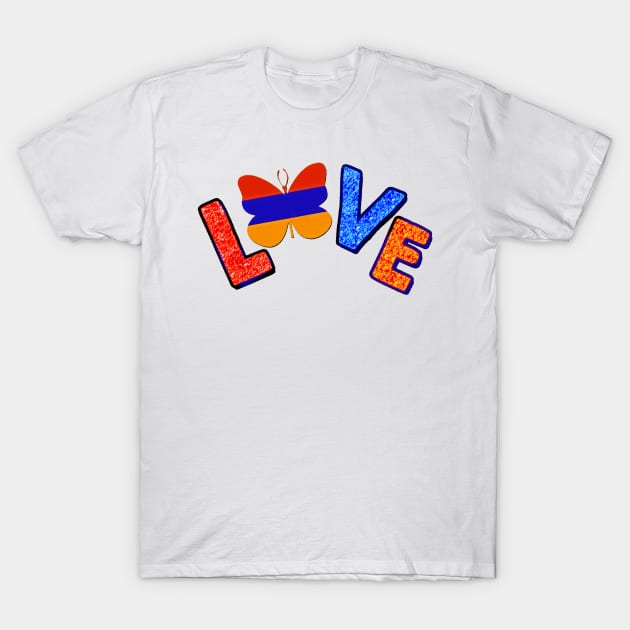 LOVE T-Shirt by doniainart